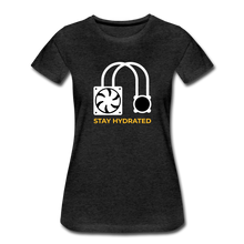 Afbeelding in Gallery-weergave laden, Redux Gaming Stay Hydrated T-Shirt - Dames - charcoal grey
