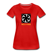Afbeelding in Gallery-weergave laden, Redux Gaming NO.1 Fan T-Shirt - Dames - red
