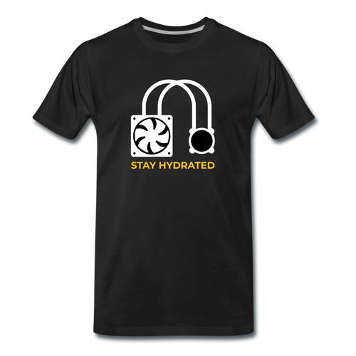 Redux Gaming Stay Hydrated T-Shirt - black