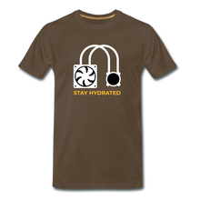 Afbeelding in Gallery-weergave laden, Redux Gaming Stay Hydrated T-Shirt - noble brown
